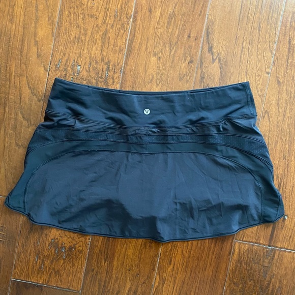 Black Lululemon Tennis Skirt - Picture 2 of 2